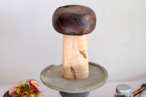 Sculptural spice grinder