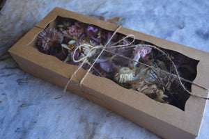 Dried flower medley