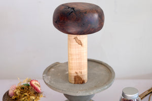 Sculptural spice grinder