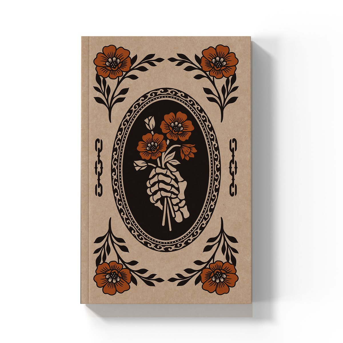 Bone & Bloom Kraft Classic Layflat Notebook KLC2728KL