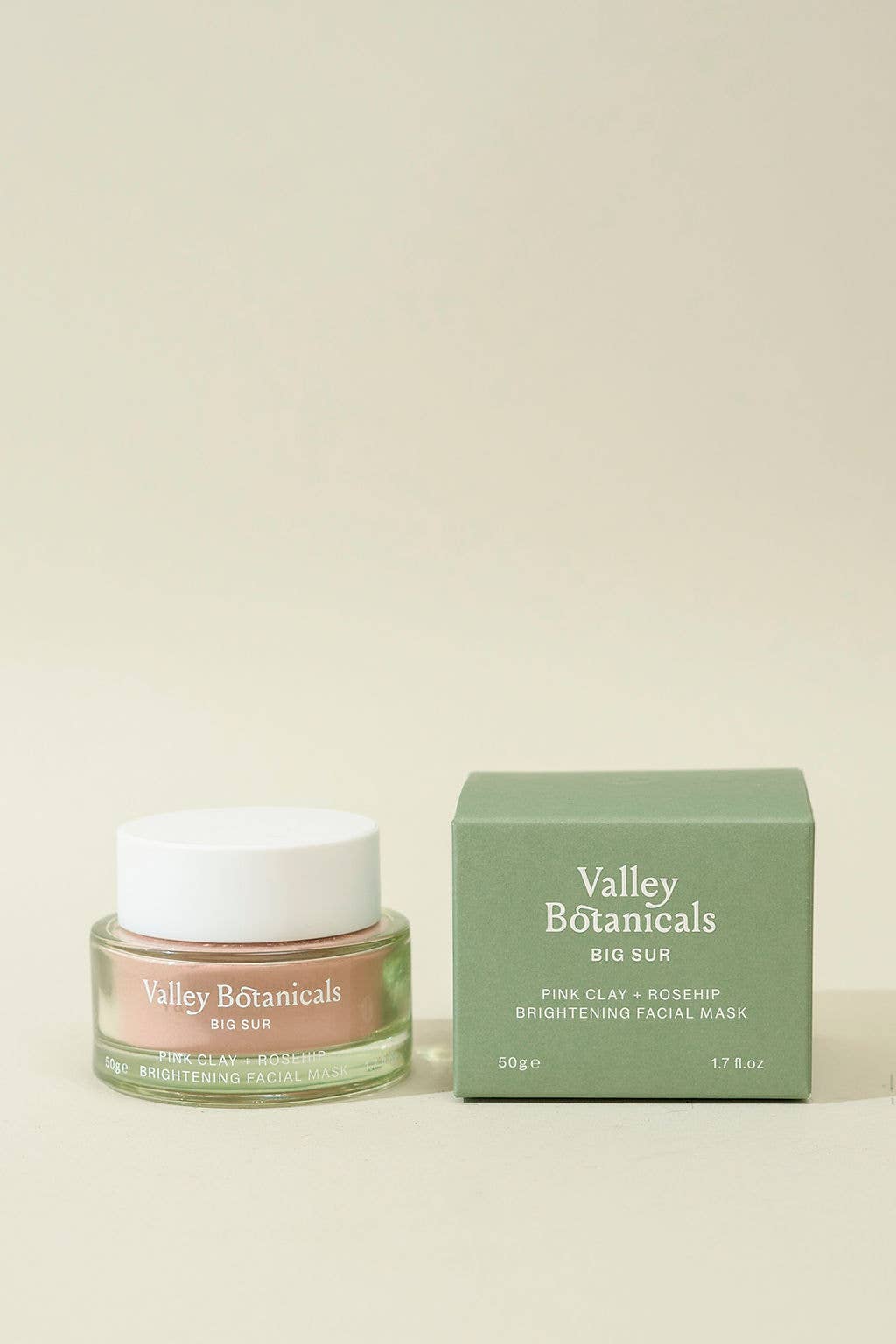 Pink Clay + Rosehip Brightening Facial Mask 