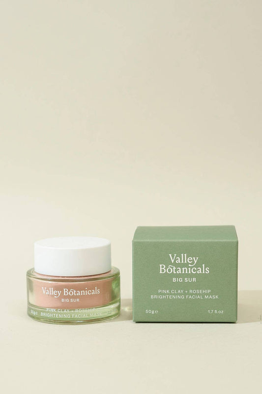 Pink Clay + Rosehip Brightening Facial Mask 