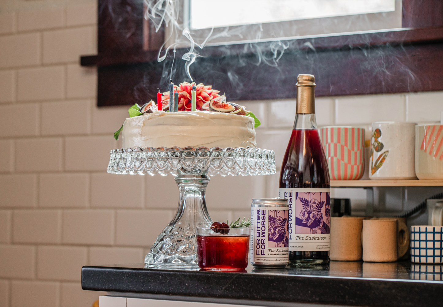 The Saskatoon wine alternative, Dry January, non-alcoholic