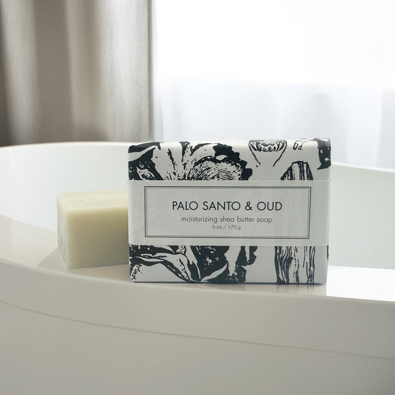 NEW Palo Santo & Oud Shea Butter Soap - Bath Bar