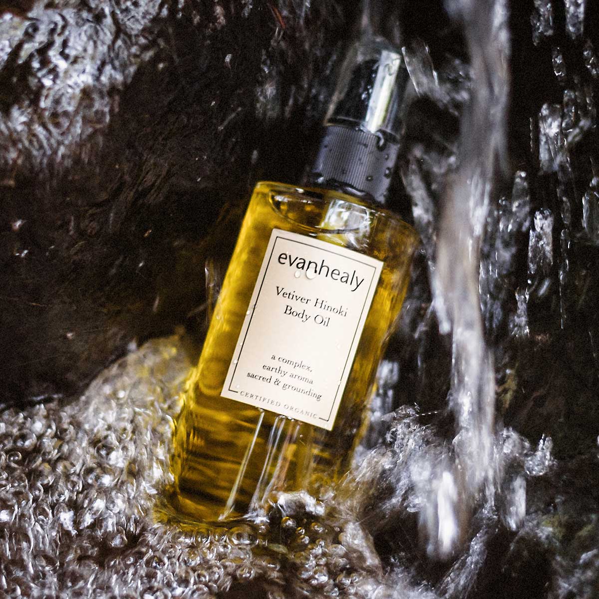 Vetiver Hinoki Body Oil