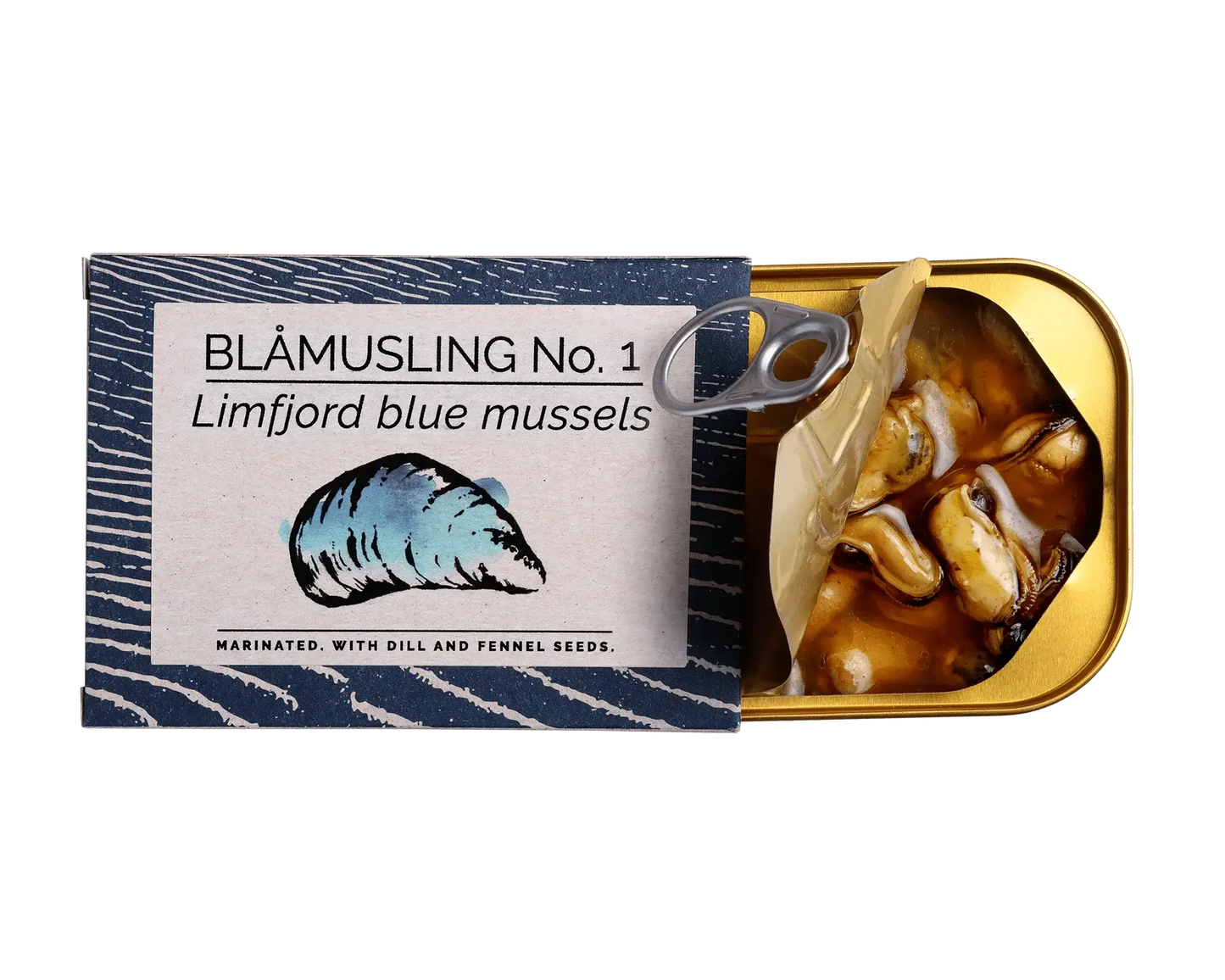 Fangst No. 1 Limfjord Mussels in Dill & Fennel 110g