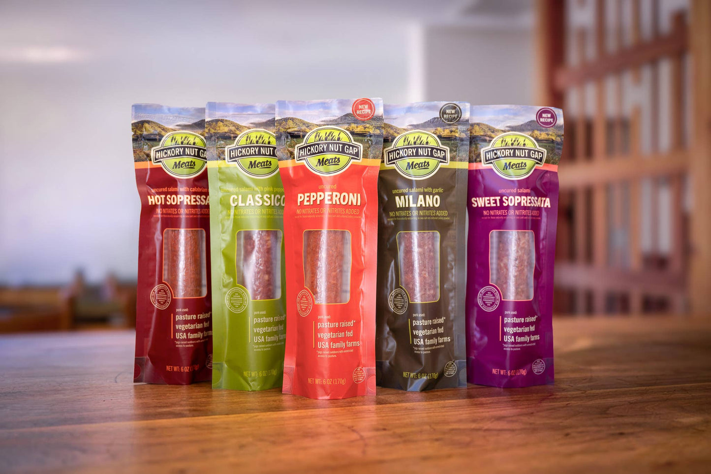 Hickory Nut Gap Mixed Salami 6oz (Case of 10)