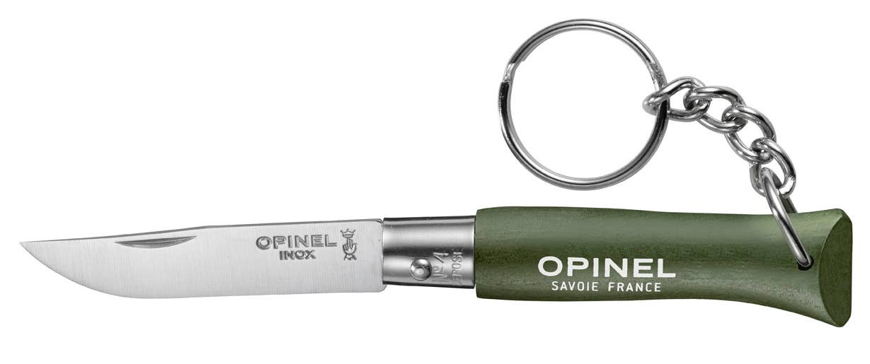 No.04 Colorama Stainless Folding Key Chain Knives