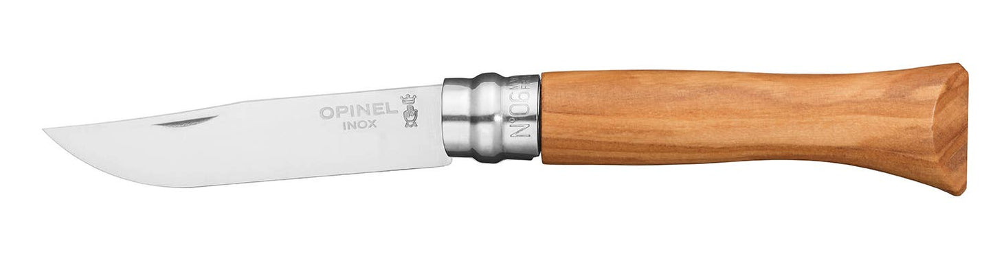 No.06 Stainless Premium Wood Folding Knives