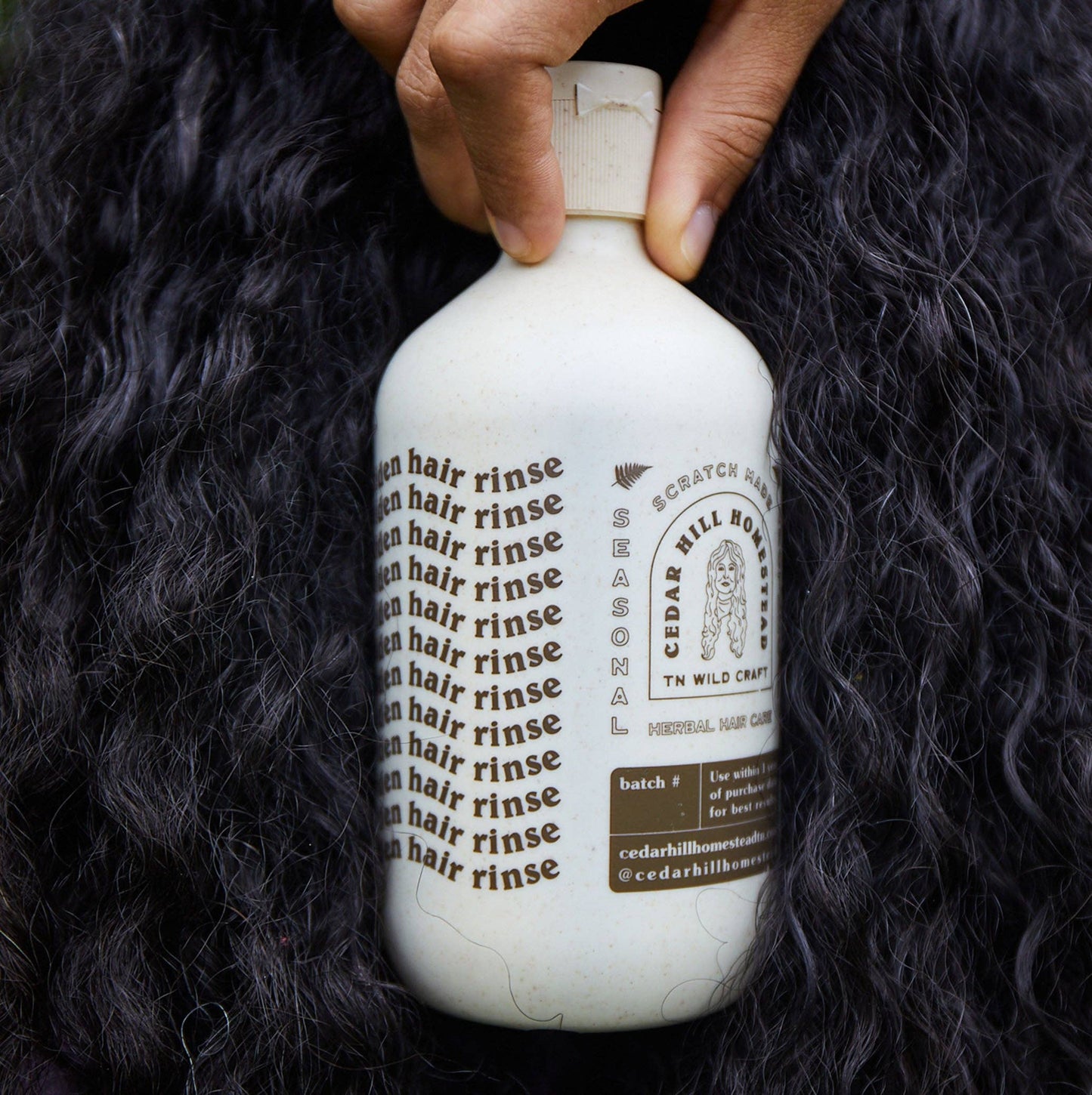 Maiden Hair Rinse - Natural 'No-Poo' Hair Care