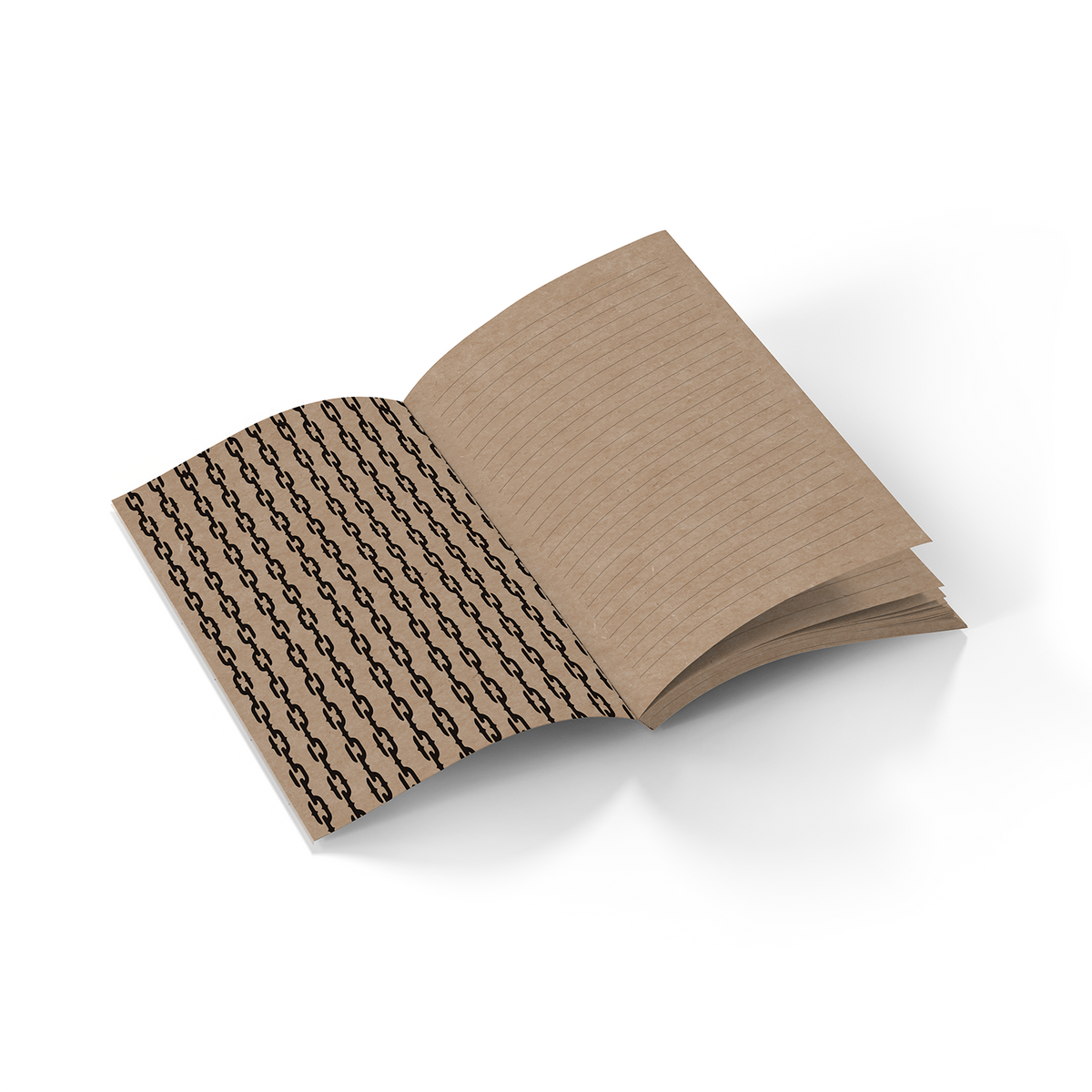 Bone & Bloom Kraft Classic Layflat Notebook KLC2728KL