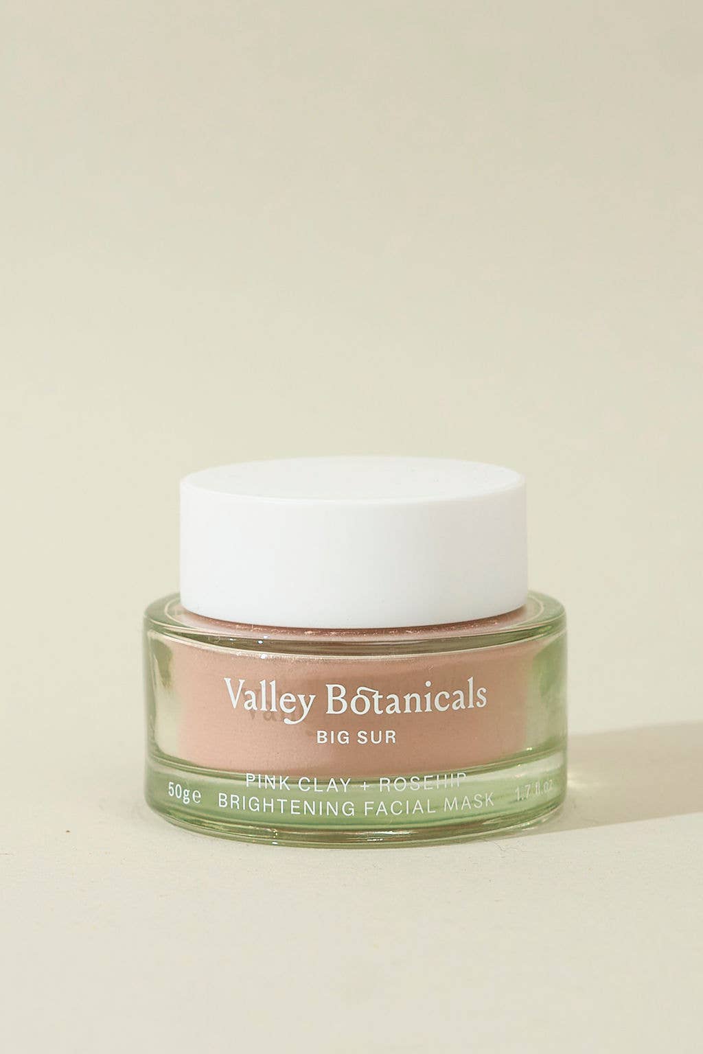 Pink Clay + Rosehip Brightening Facial Mask 
