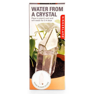 Water From A Crystal