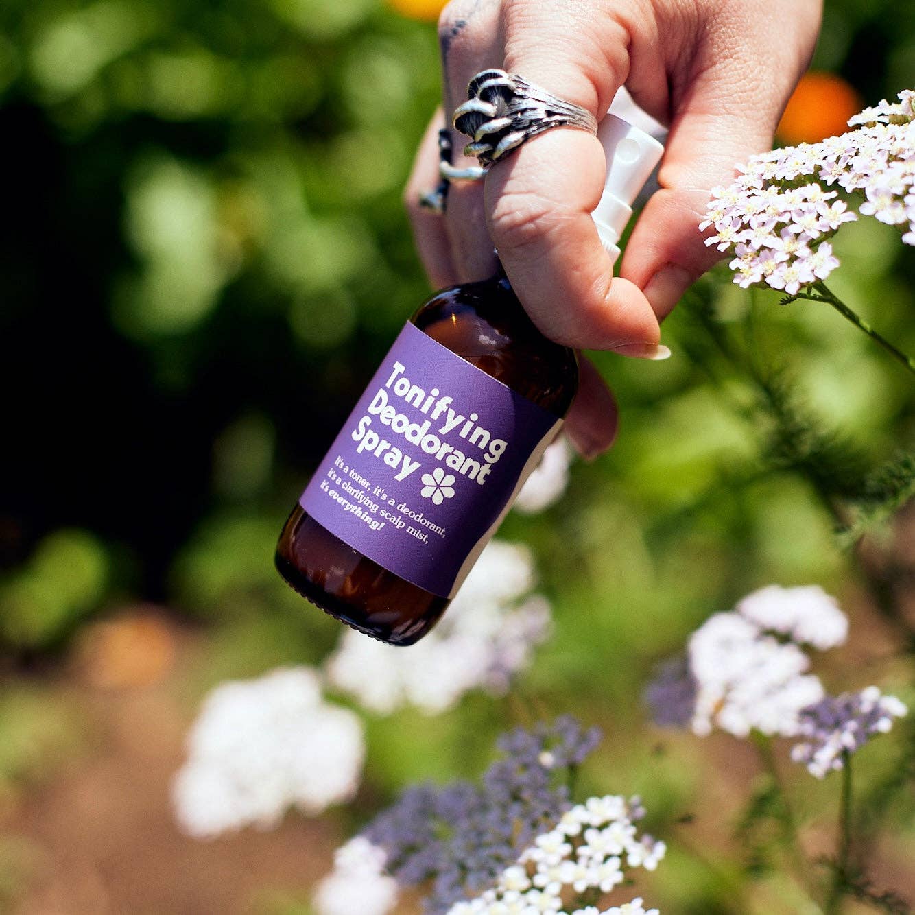 Tonifying Deodorant Spray– AHA BHA Natural Deodorizer