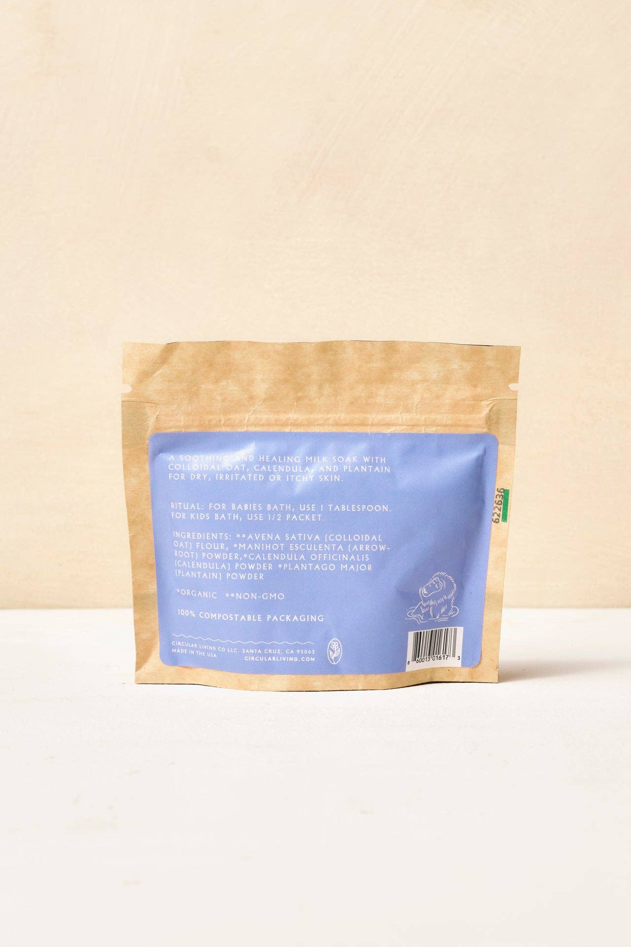 Babe in the Woods Oatmeal Milk Soak, Calendula & Plantain