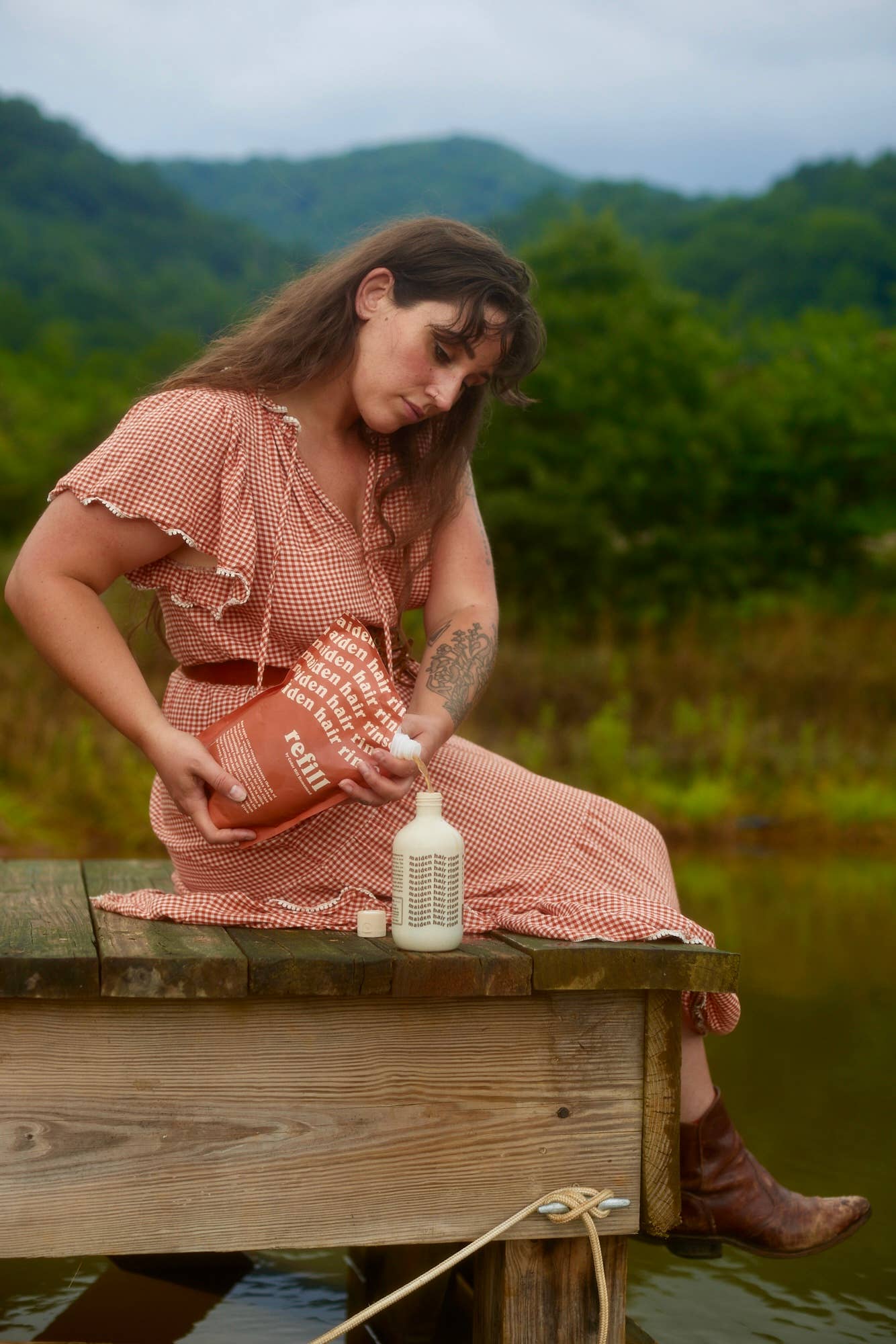 Maiden Hair Rinse - Natural 'No-Poo' Hair Care