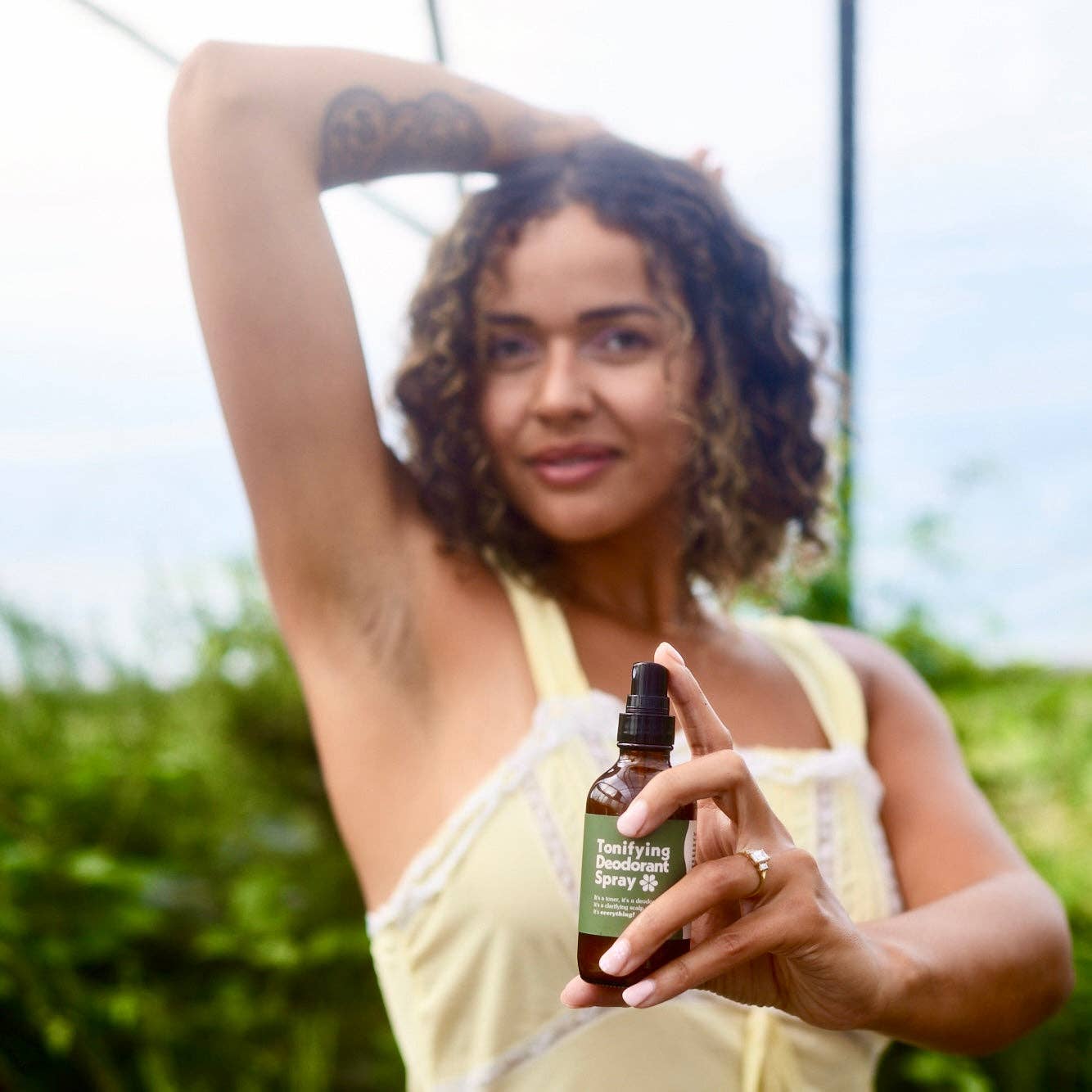 Tonifying Deodorant Spray– AHA BHA Natural Deodorizer