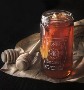 Honey With Comb 1 Lb Raw, Unfiltered, Unheated
