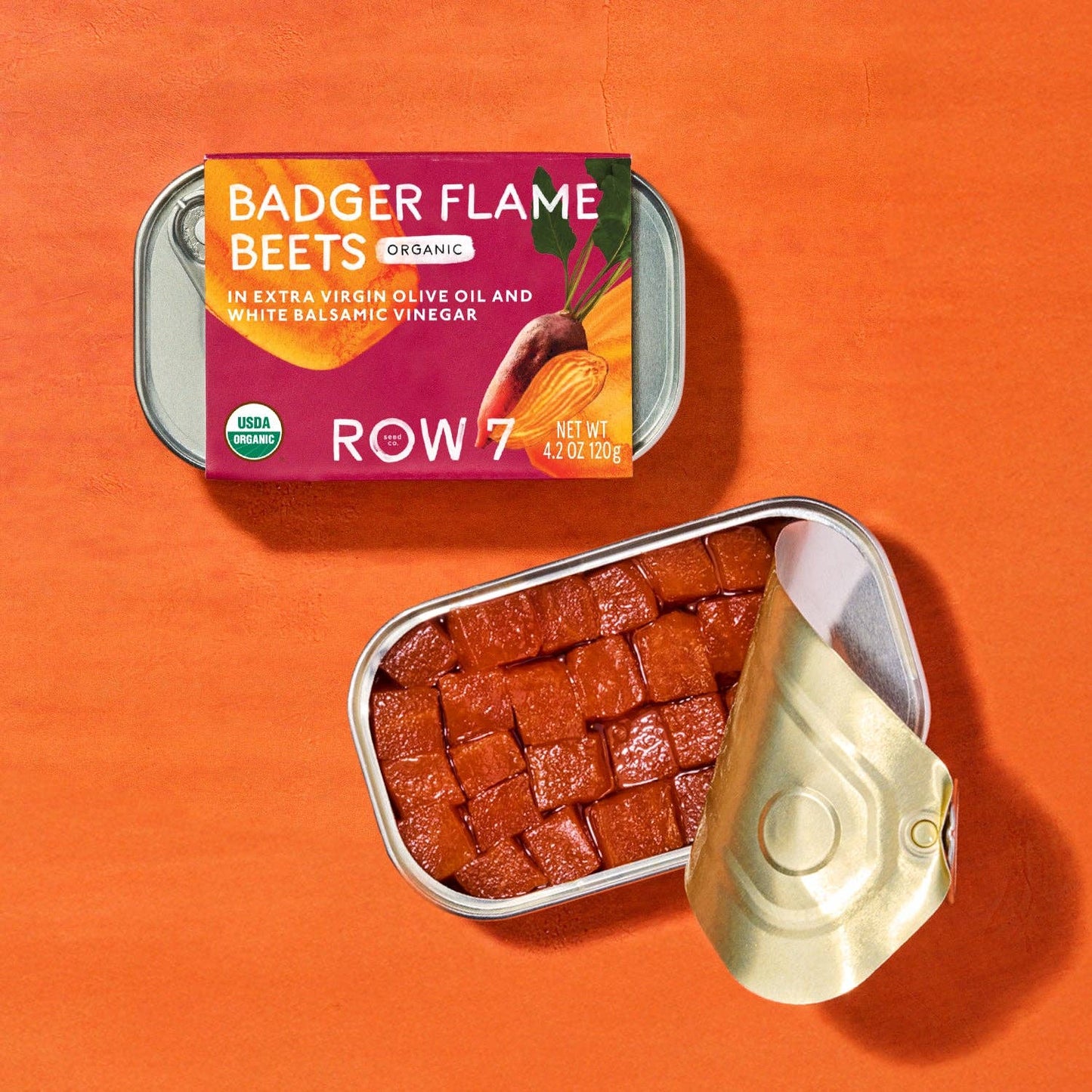 Badger Flame Beets Tin