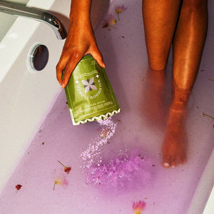 Flower Infused Bath Fizz