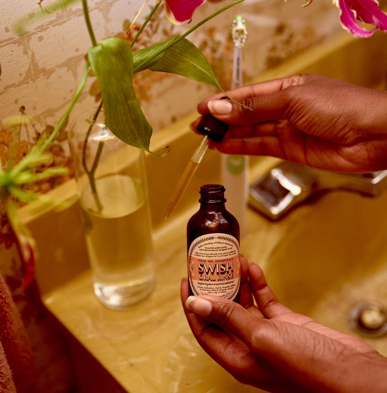 Swish! Oral Rinse– Concentrated Herbal Mouthwash