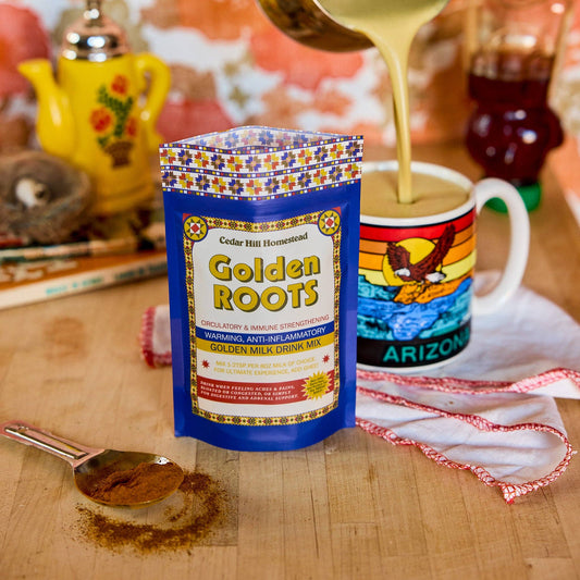 Golden Roots Immune Elixir - Golden Milk Powdered Drink Mix