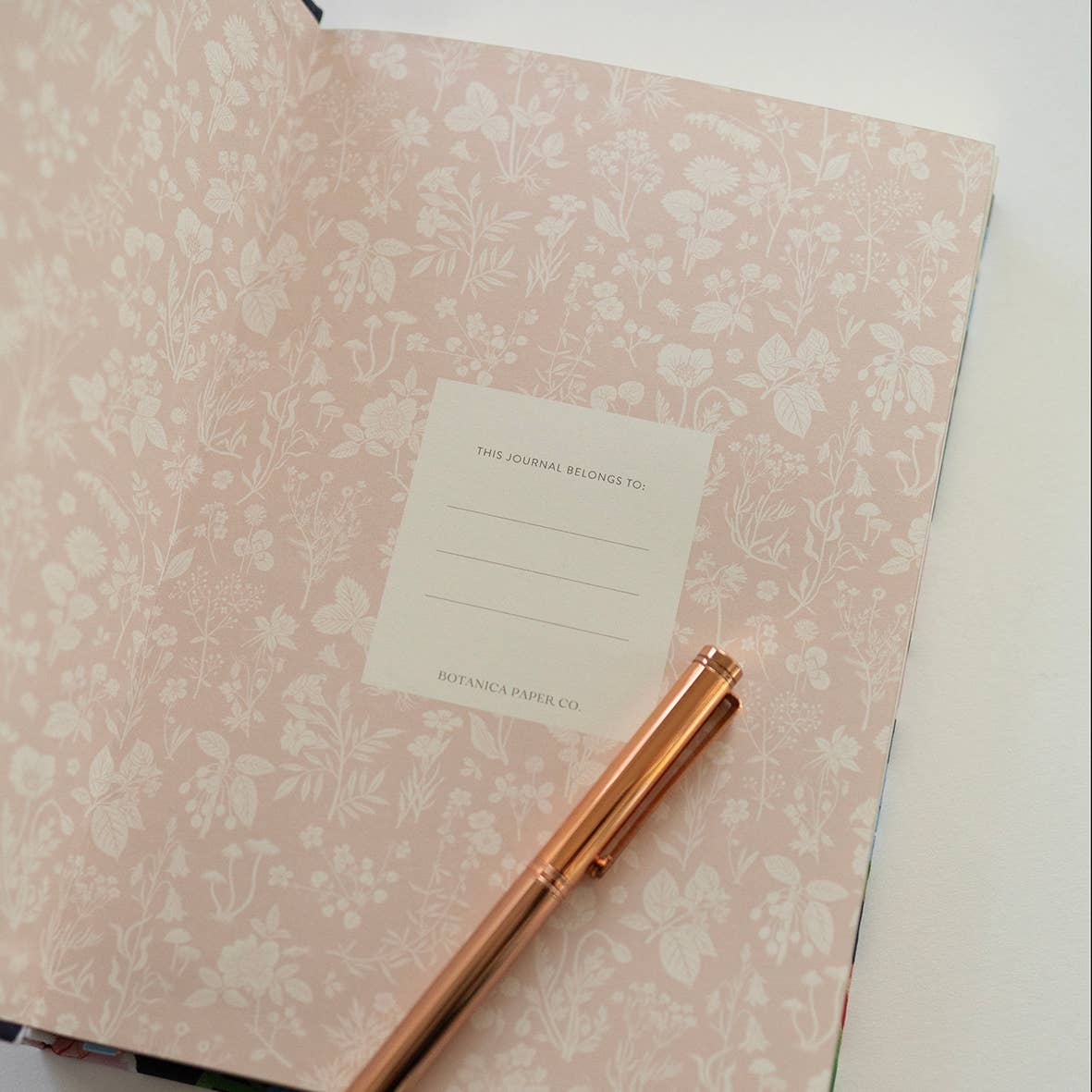 POPPY GARDEN | LINEN BOUND JOURNAL