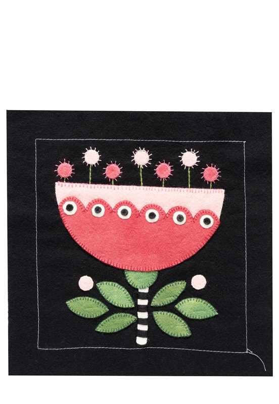 Folk Art Garden Applique Sampler by Erica Kaprow