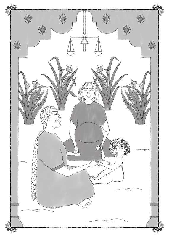 Tarot for Pregnancy by Brittany Carmona-Holt